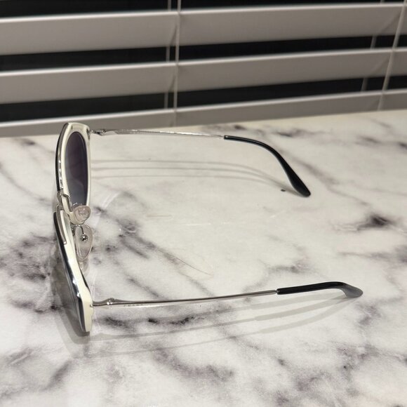 Project Prada SPR 18U Conceptual Sunglasses Black/Silver Frame PRESCRIPTION Lens - Picture 2 of 6